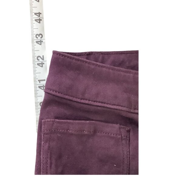 Old Navy Rockstar Mid-Rise Pants Womens Size 28 Plus Reg Purple Stretchy Skinny - Picture 7 of 16